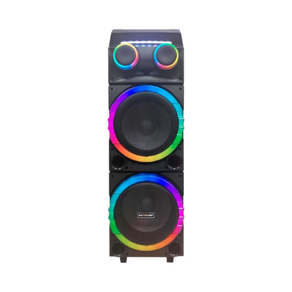 Bocina Portátil Premier 2x12” / 65,000W PMPO / Bluetooth / Micrófono - Premier - Titan.com.pa - 7453064746330