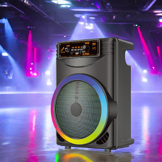 Bocina Portátil Sankey 8" / Bluetooh / Luces LED - Sankey - Titan.com.pa - 7453118902545