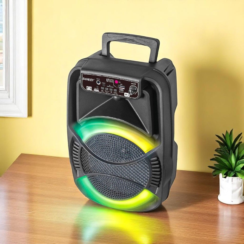Bocina Portátil Sankey 8" / Recargable - Sankey - Titan.com.pa - 7453118903917