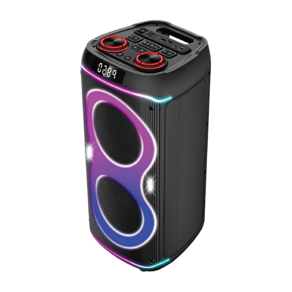 Bocina Portátil Sankey PA - 8DCN46L 8” / Bluetooth / Luces LED / Karaoke / TWS / Micrófono Incluido - Sankey - Titan.com.pa - 7453118904006