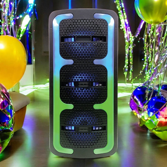 Bocina Recargable Premier 6.5" X3 / FM/Micrófono / 34000 w - Premier - Titan.com.pa - 7453064745944