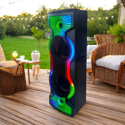 Bocina Sankey 2x12" / Bluetooth / USB / TF / FM / AUX / Karaoke - Sankey - Titan.com.pa - 7453118902606