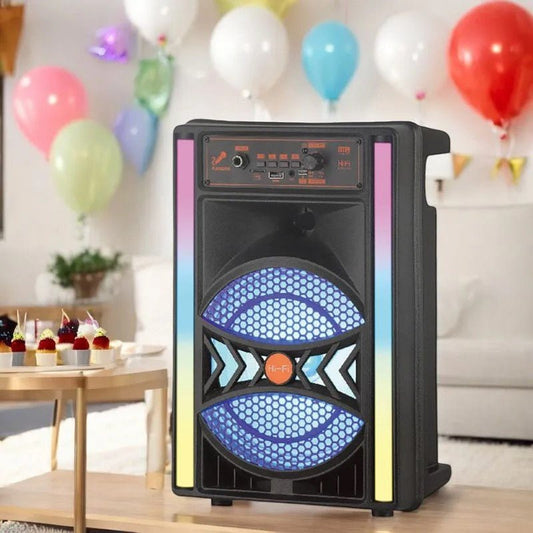 Bocina Sankey 8" / Portátil / Luces LED / Bluetooh - Sankey - Titan.com.pa - 7453118902538