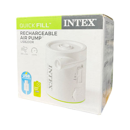 Bomba Recargable Quick Fill ™ USB200R - Intex - Titan.com.pa - 6941057425986