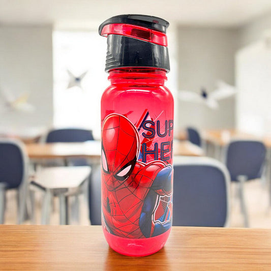 Botella Plástica 450 ML Spiderman - Spiderman - Titan.com.pa - 7450122085707