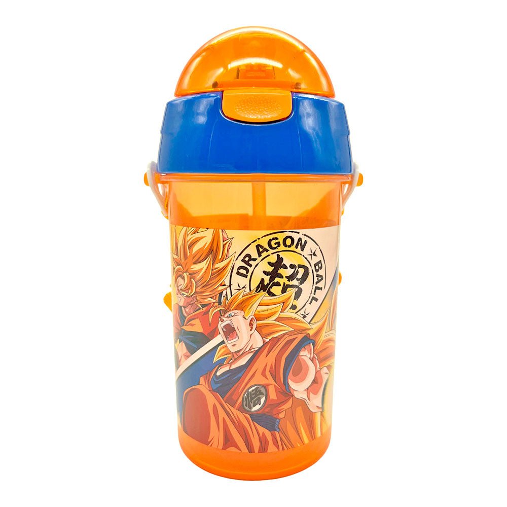 Botella Plástica 500 ML Dragon Ball Super Saiyan Goku - Dragon Ball Z - Titan.com.pa - 7450122085660