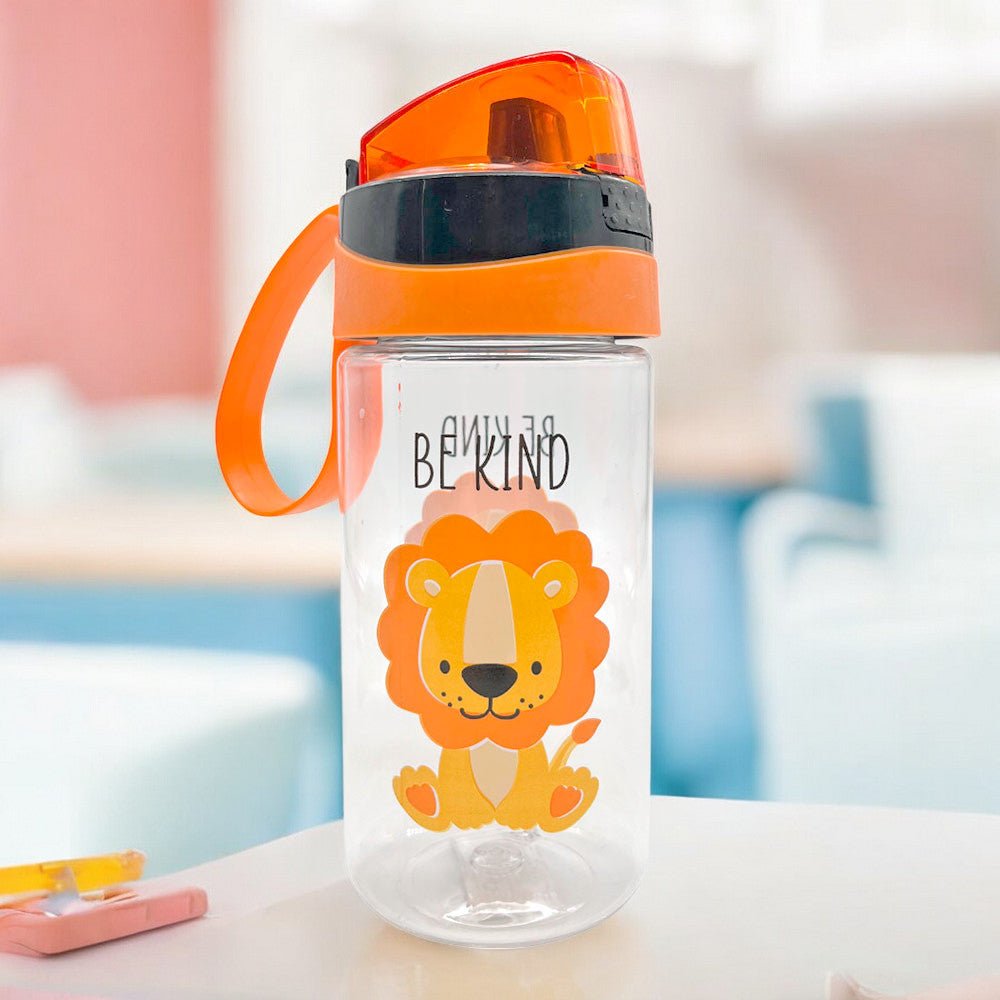 Botella Plástica 520 CC Infantil Be Kind/León - Herevin - Titan.com.pa - 8699038101081