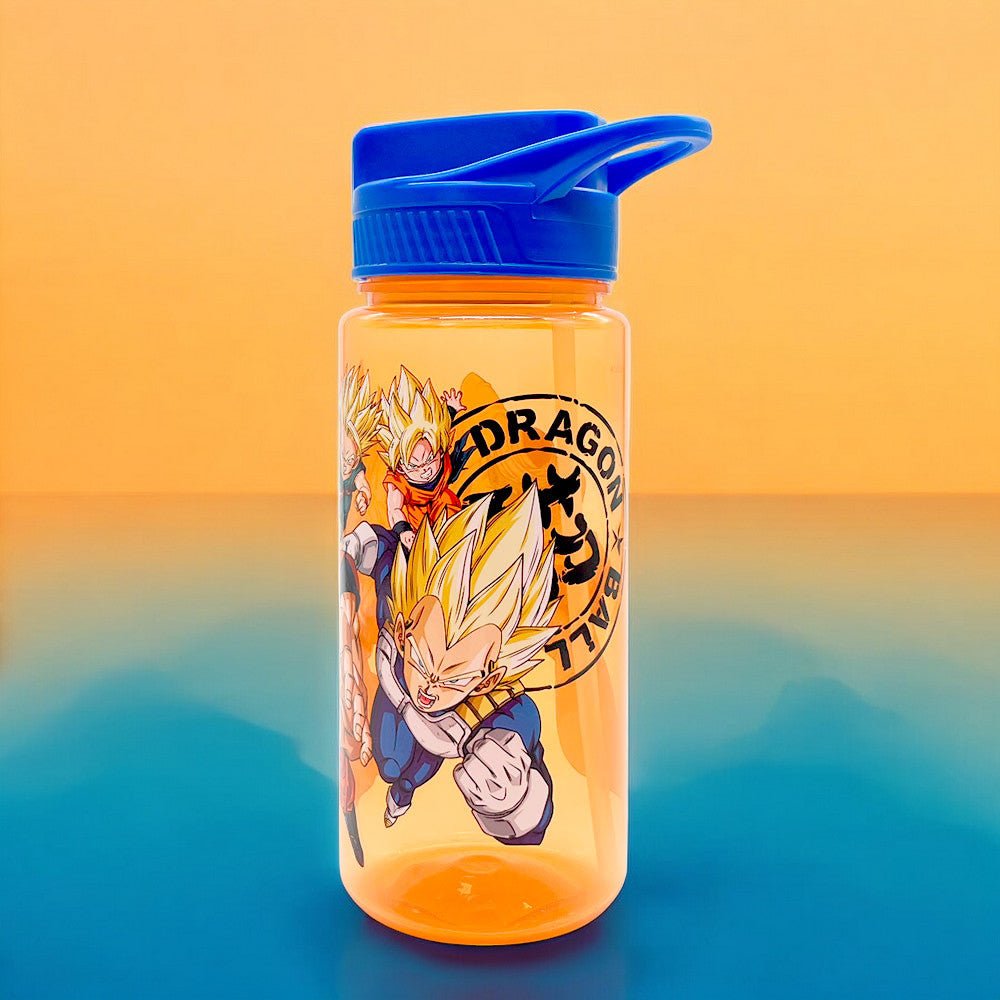 Botella Plástica Dragon Ball de 500Ml / Infantil / Con Carrizo - Dragon Ball Z - Titan.com.pa - 7450122085943
