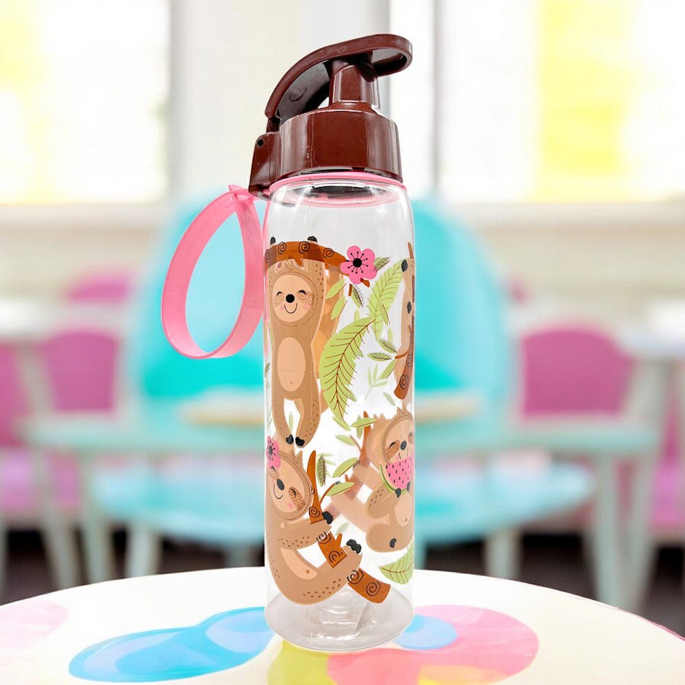 Botella Plástica P/Agua Con Diseño De Perezoso 750 CC - Herevin - Titan.com.pa - 8699038094239