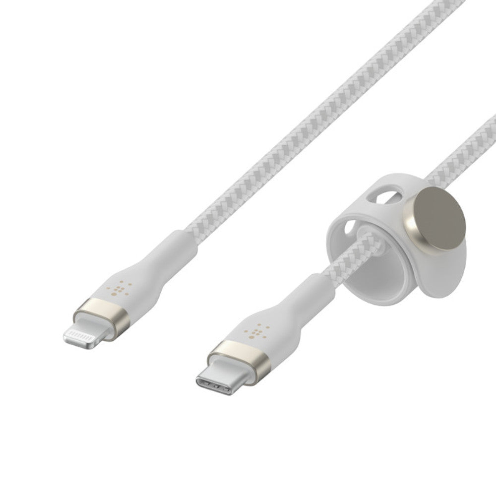 Cable Usb - C Belkin Conector Lightning 3Mt / Blanco - Belkin - Titan.com.pa - 745883832583