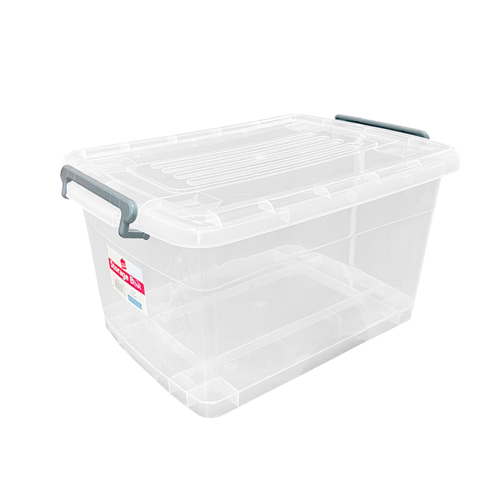 Caja Plástica Multiuso 35 Litros / Transparente / Home Elegance - Home Elegance - Titan.com.pa - 2100001598051