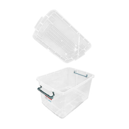 Caja Plástica Multiuso 35 Litros / Transparente / Home Elegance - Home Elegance - Titan.com.pa - 2100001598051