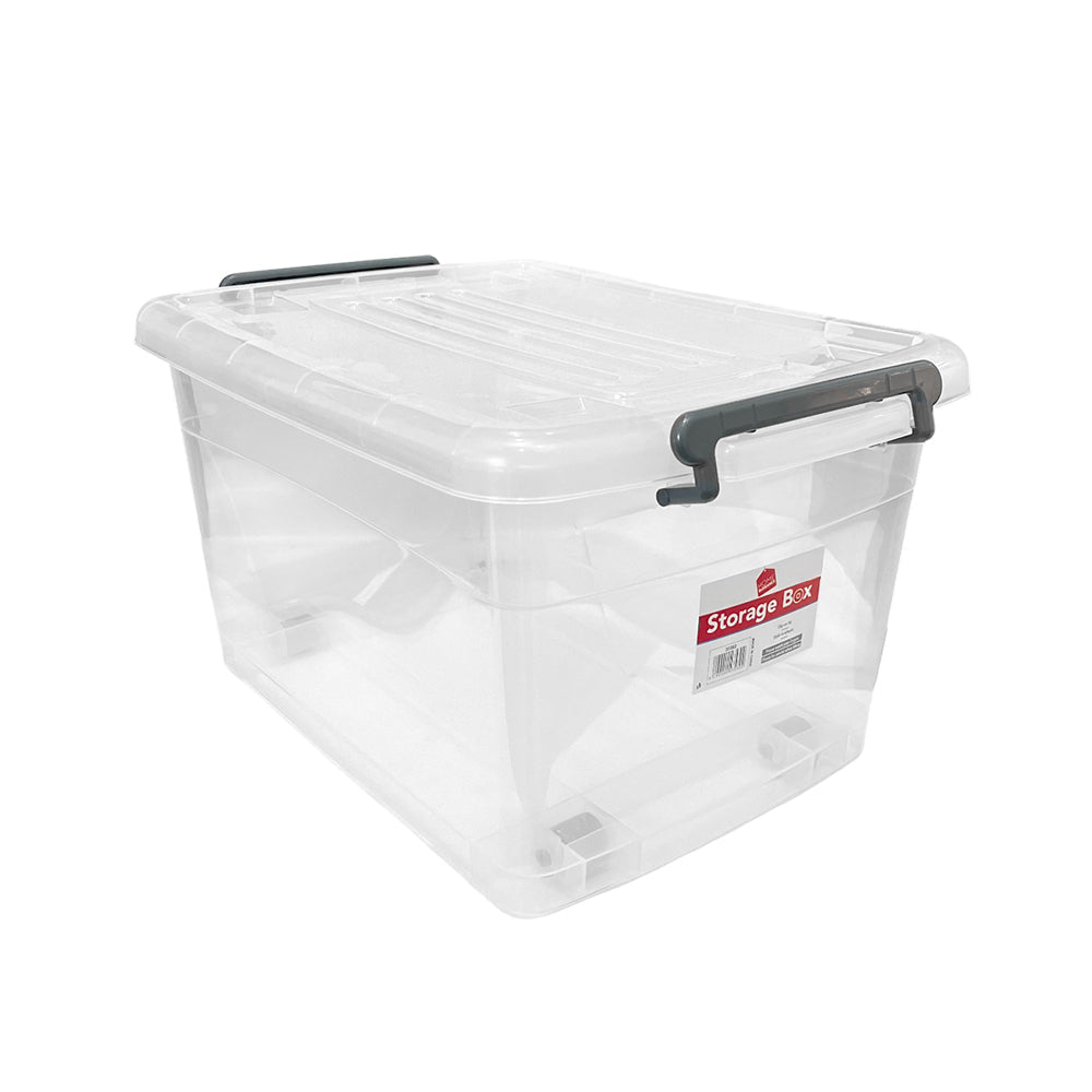 Caja Plástica Multiuso 35 Litros / Transparente / Home Elegance - Home Elegance - Titan.com.pa - 2100001598051