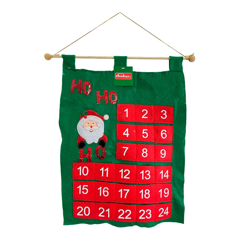 Calendario De Adviento 44 Cm C/Santa - CHRISTMAS ELEGANCE - Titan.com.pa - 2100000157501