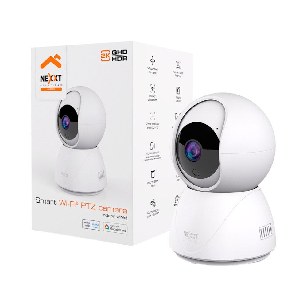 Cámara PTZ Inteligente Nexxt Solutions Wi - Fi / 2K - Nexxt Solutions - Titan.com.pa - 798302058514