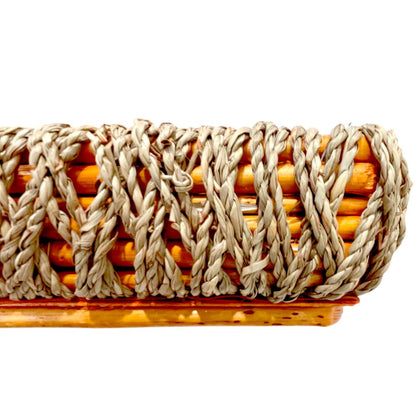 Canasta de Mimbre Home Elegance Rectangular - Grande - Home Elegance - Titan.com.pa - 2100000237777