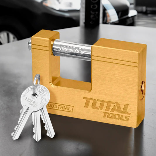 Candado Rectangular Total 609 g / 3 llaves - Total - Titan.com.pa - 6925582160536
