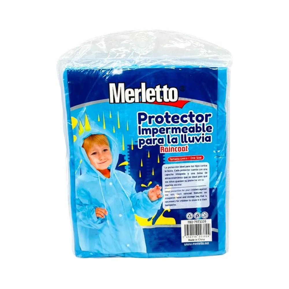Capote Plastico Merletto Para Niño - Merletto - Titan.com.pa - 7450119203824
