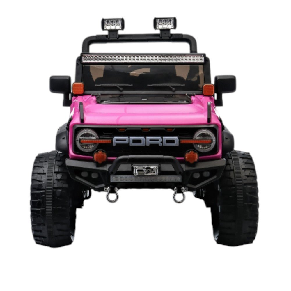 Carro Recargable 4 X4 W/RC Rosa 12V - Overseas - Titan.com.pa - 2100000312771