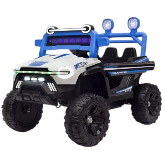 Carro Recargable Jeep Varetti Super Power W/RC Azul - Overseas - Titan.com.pa - 2100000791729