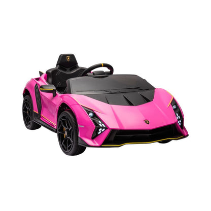 Carro Recargable Lamborghini W/RC Rosa 12V - Overseas - Titan.com.pa - 2100000221622