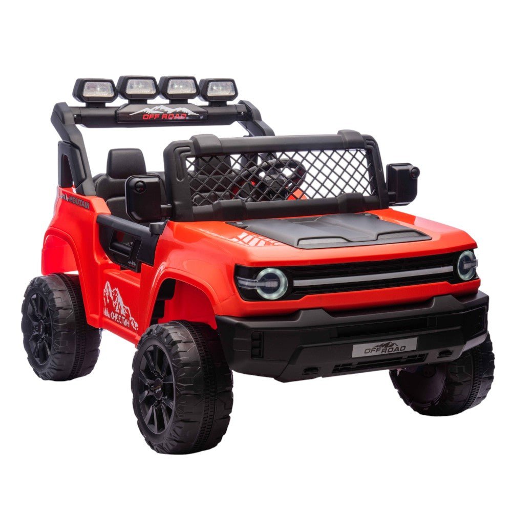 Carro Recargable Mountain W/RC Rojo 12V - Overseas - Titan.com.pa - 2100000883219
