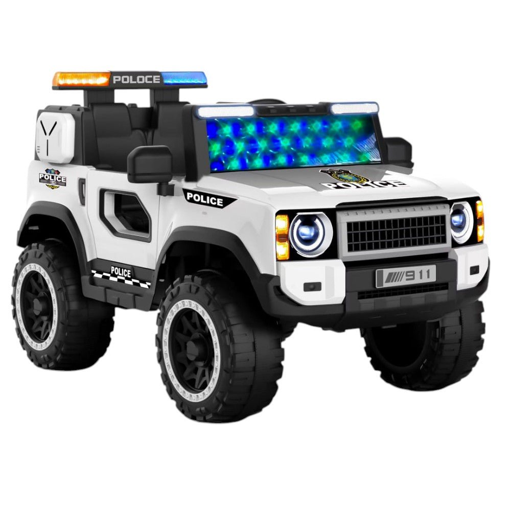 Carro Recargable Policía W/RC Blanco - Overseas - Titan.com.pa - 2100000101900