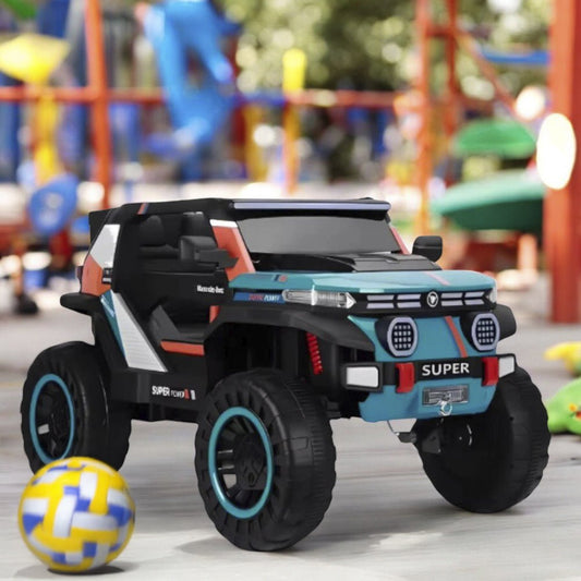 Carro Recargable R/C Azul 12V - Overseas - Titan.com.pa - 2100000988631