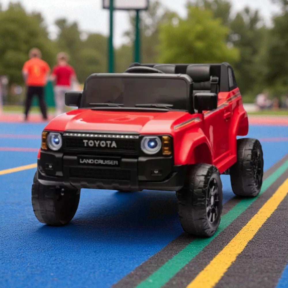 Carro Recargable Toyota Prado R/C Rojo 6V - Overseas - Titan.com.pa - 2100000996452