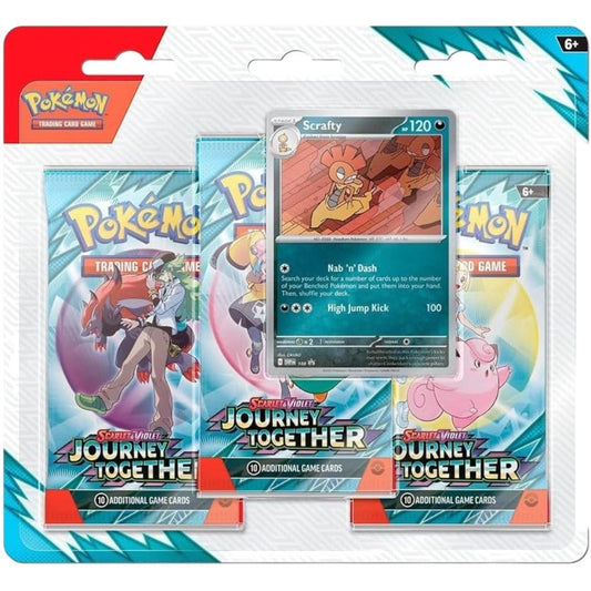 Carta Pokémon Journey Together / 3 Booster Blister / Pokémon - Pokemon - Titan.com.pa - 196214124233