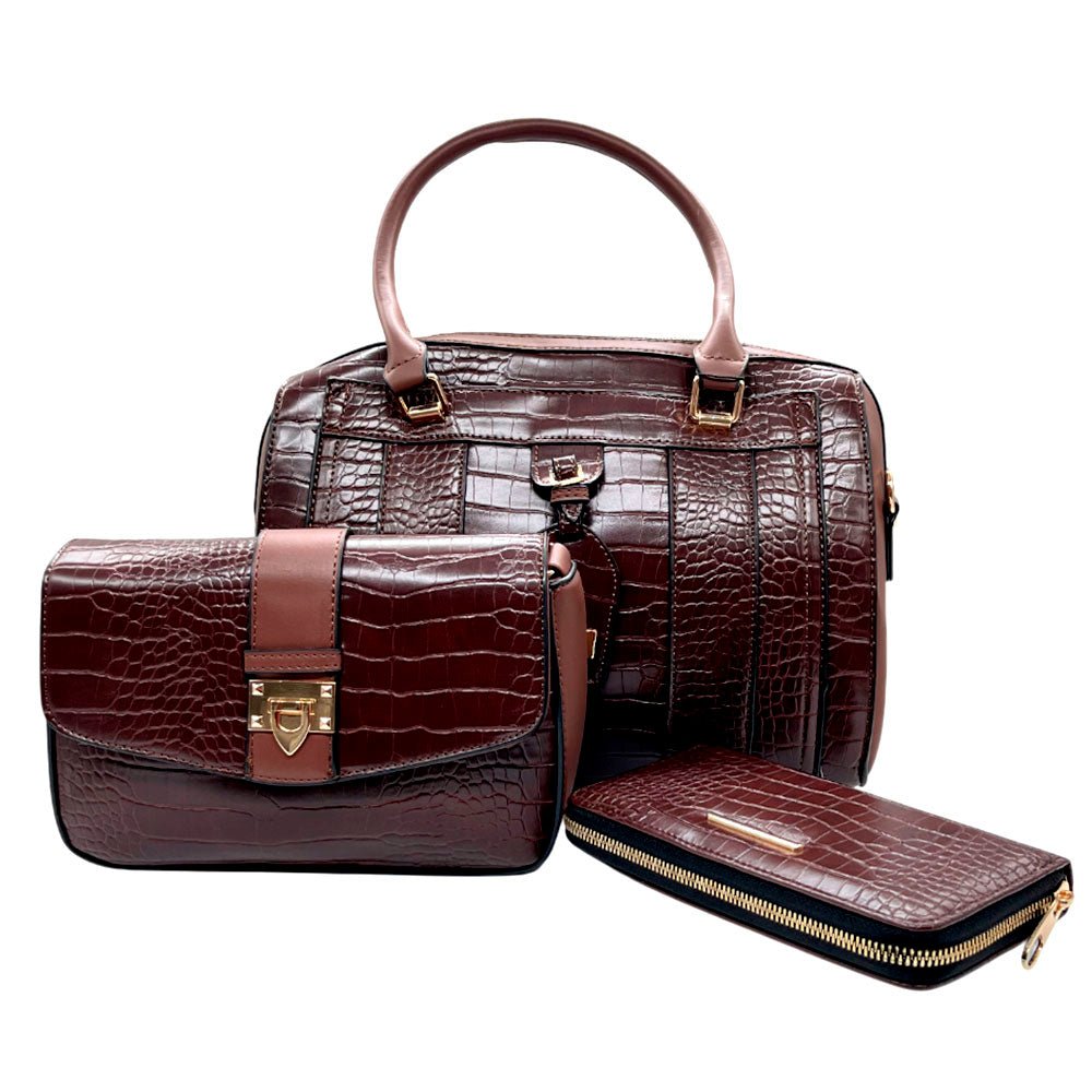 Cartera Casual Oleg Cassini Para Dama / 170 - M4 / 3Pzas / Surtido - Oleg Cassini - Titan.com.pa - 7453114551365