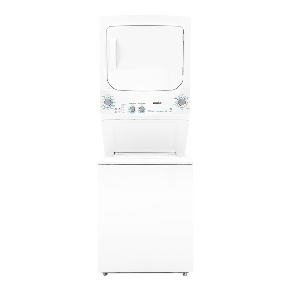 Centro de Lavado A Gas Mabe 24Kg / Blanco - Mabe - Titan.com.pa - 757638381895