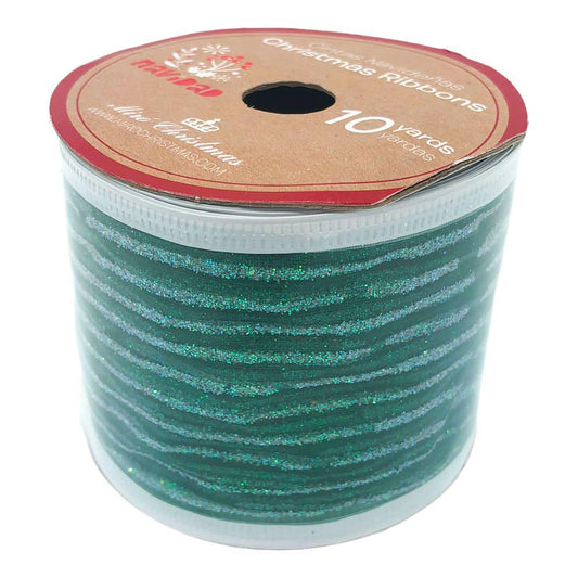 Cinta Navideña Miro Christmas 2.5" x 10 yd - Surtido