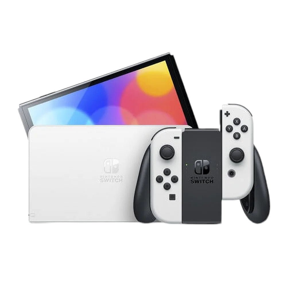 Consola Nintendo Switch OLED Blanca + Juego Mario Kart 8 Deluxe - Nintendo - Titan.com.pa - 045496885045