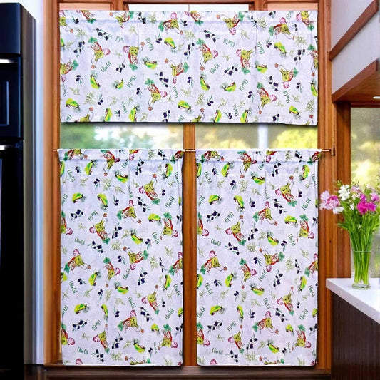 Cortina de Cocina / Home Elegance / Estampada Olive - Home Elegance - Titan.com.pa - 2100000664573