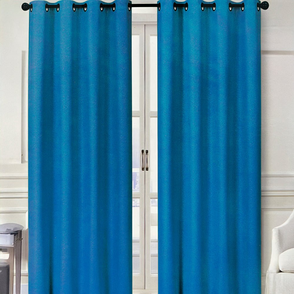 Cortina Esmeralda 54" x 84" Jacquard Teal / Home Elegance - Home Elegance - Titan.com.pa - 2100000352395