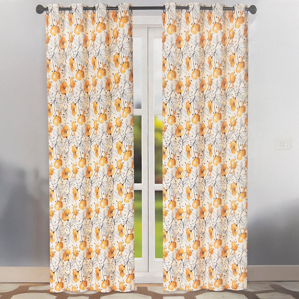 Cortina Francis 52" x 90" Blackout Naranja / Home Elegance - Home Elegance - Titan.com.pa - 2100000959372