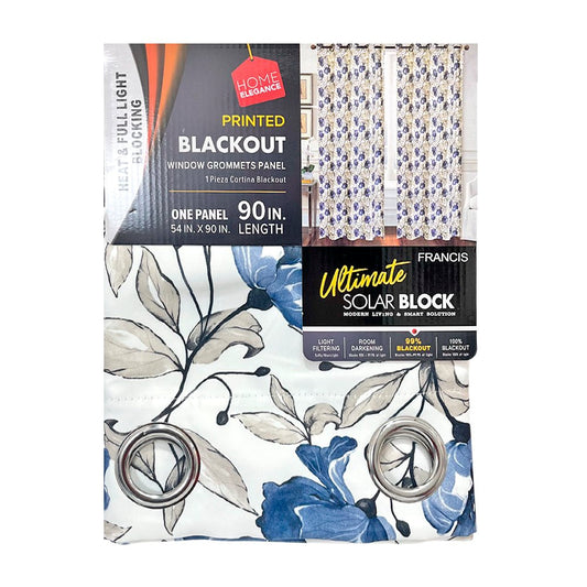 Cortina Francis 52" x 90" Blackout Navy / Home Elegance - Home Elegance - Titan.com.pa - 2100000395231