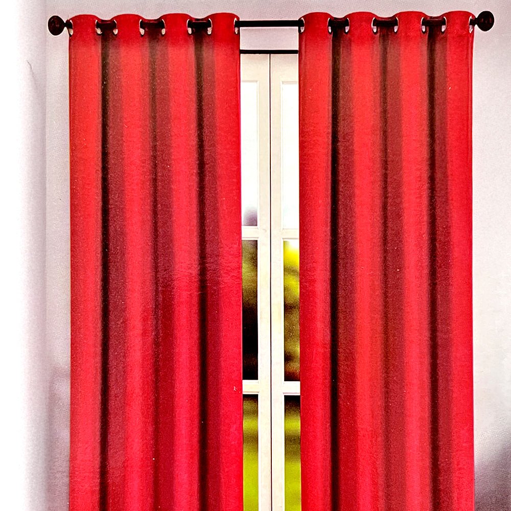 Cortina Leslie 54" x 90" Blackout Burgundy / Home Elegance - Home Elegance - Titan.com.pa - 2100000136612