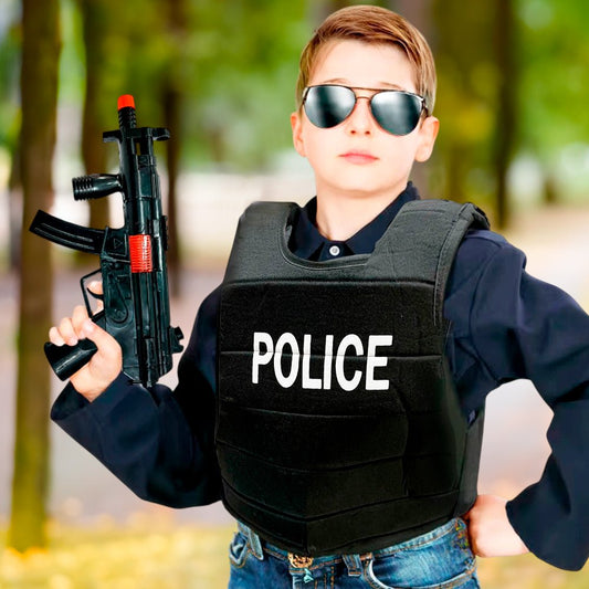 Disfraz Chaleco De Policía Con Accesorios Talla Única - Omer - Titan.com.pa - 7512155434263