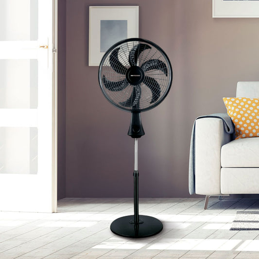 Abanico de Pedestal Premier 18" / 3 En 1 / Negro