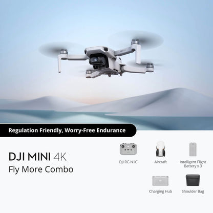 Drone Mini DJI 4K Fly More Combo