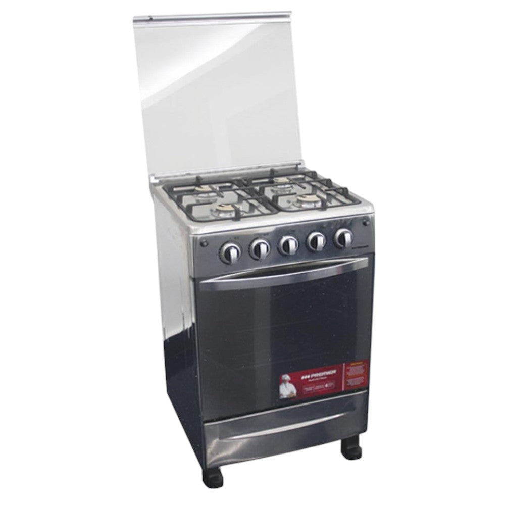 Estufa a Gas Premier de 24" (80L)  / 4 Quemadores / Gris