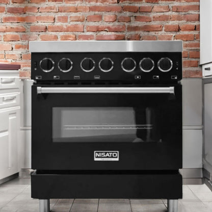 Estufa Nisato 30" / Con 5 Quemadores / Acero Inoxidable + Comal