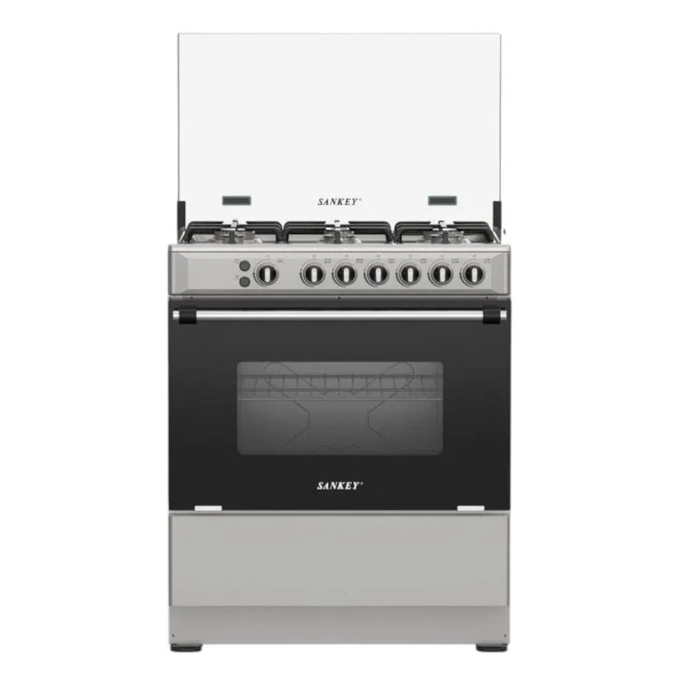 Estufa Sankey 30" / de 6 Quemadores / Acero Inoxidable