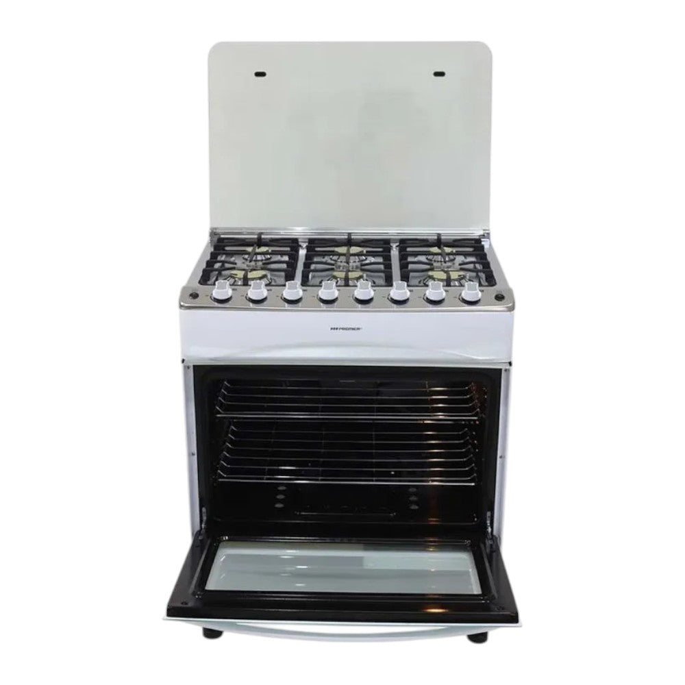 Estufa a Gas Premier / Acero Inoxidable / 6 Quemadores / 30" (105L)