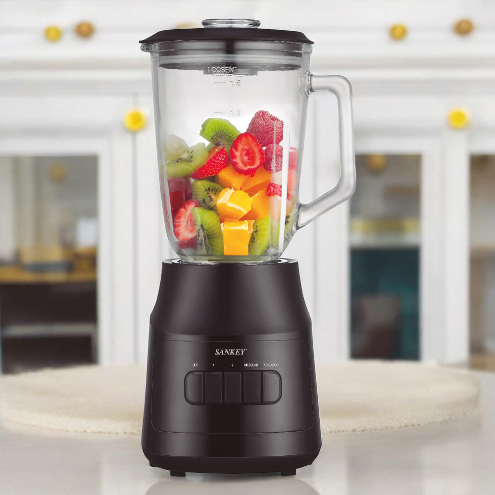 Licuadora Sankey 1.0 Litros / Negra / Jarra Plástica