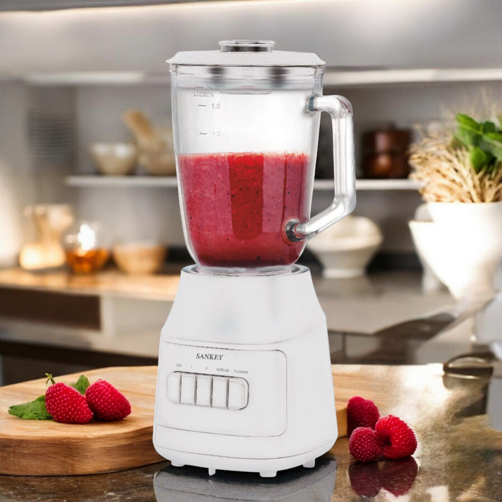 Licuadora Sankey 1.0 Litros / Blanca / Jarra Plástica