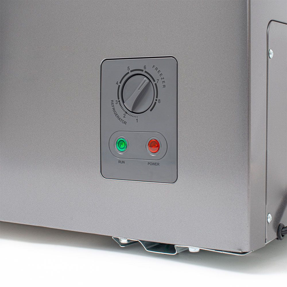 Congelador Nisato 3 Pies Cúbicos / NCH-35DASBW / Gris