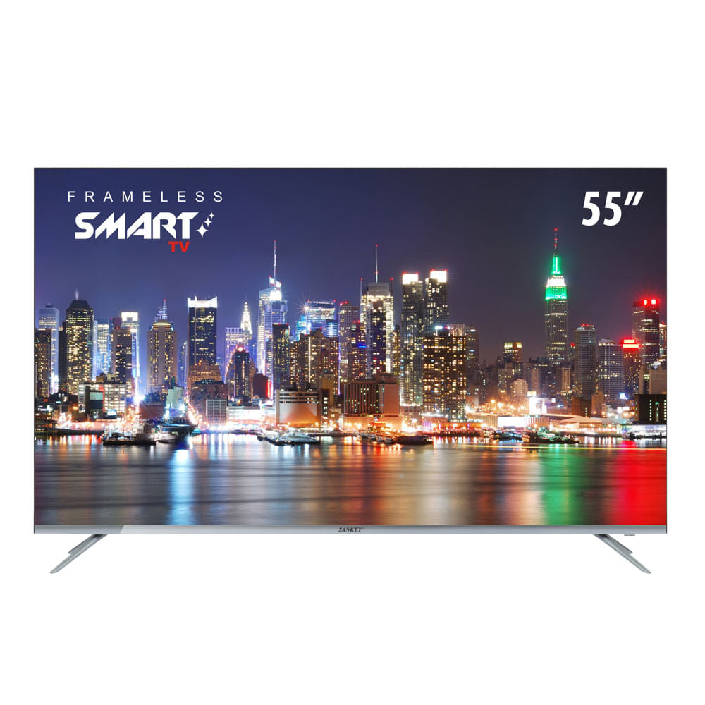 Televisor LED Smart SANKEY Ultra HD 4K de 55"
